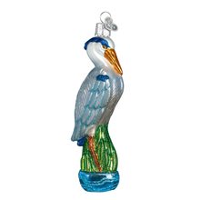 Load image into Gallery viewer, Ornament Great Blue Heron OWC
