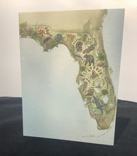Load image into Gallery viewer, Florida Wildlife Corridor Map- Folded Cards (10-Pack)
