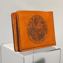 Load image into Gallery viewer, State Seal Leather Billfold Wallet
