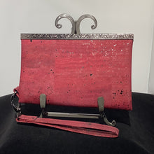 Load image into Gallery viewer, Genuine Cranberry Cork Wallet
