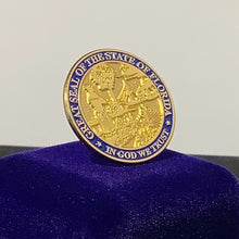 Load image into Gallery viewer, State Seal Lapel Pin
