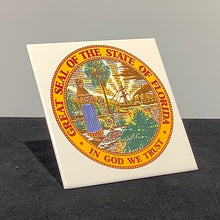Load image into Gallery viewer, Magnet State Seal Square
