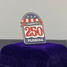 Load image into Gallery viewer, America250FL Lapel Pin
