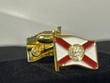 Load image into Gallery viewer, Florida Flag Cufflinks
