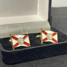 Load image into Gallery viewer, Florida Flag Cufflinks
