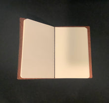 Load image into Gallery viewer, Orange Blossom Leather Travel Journal
