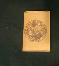 Load image into Gallery viewer, State Seal Leather Travel Journal

