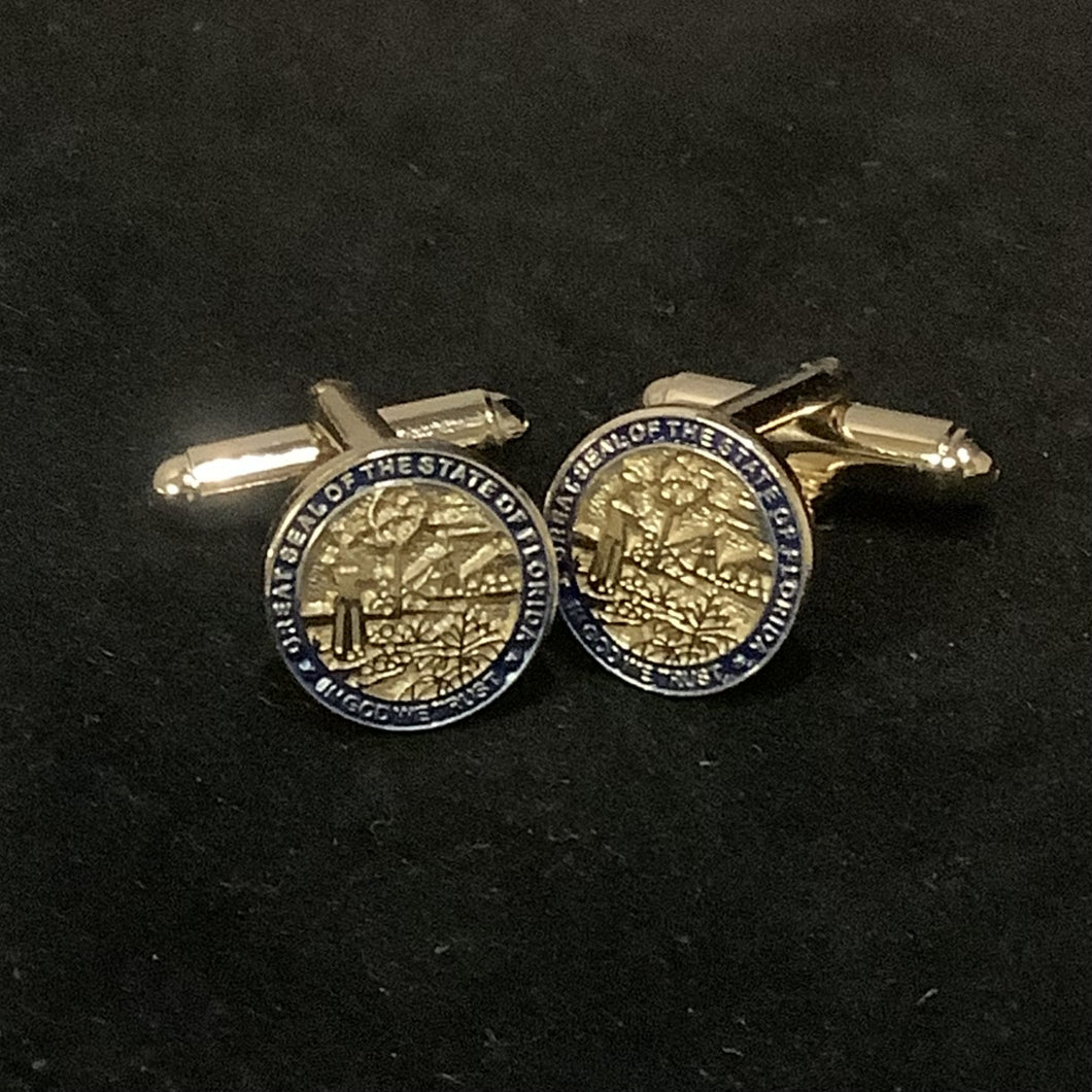 State Seal Cufflinks