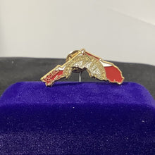 Load image into Gallery viewer, Florida Shaped Lapel Pin
