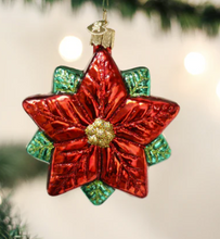 Load image into Gallery viewer, Ornament Poinsettia Star OWC
