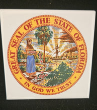 Load image into Gallery viewer, Magnet State Seal Square
