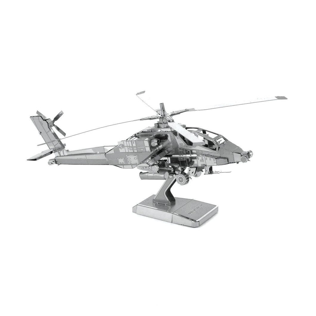 Metal Earth AH-64 Apache Boeing helicopter