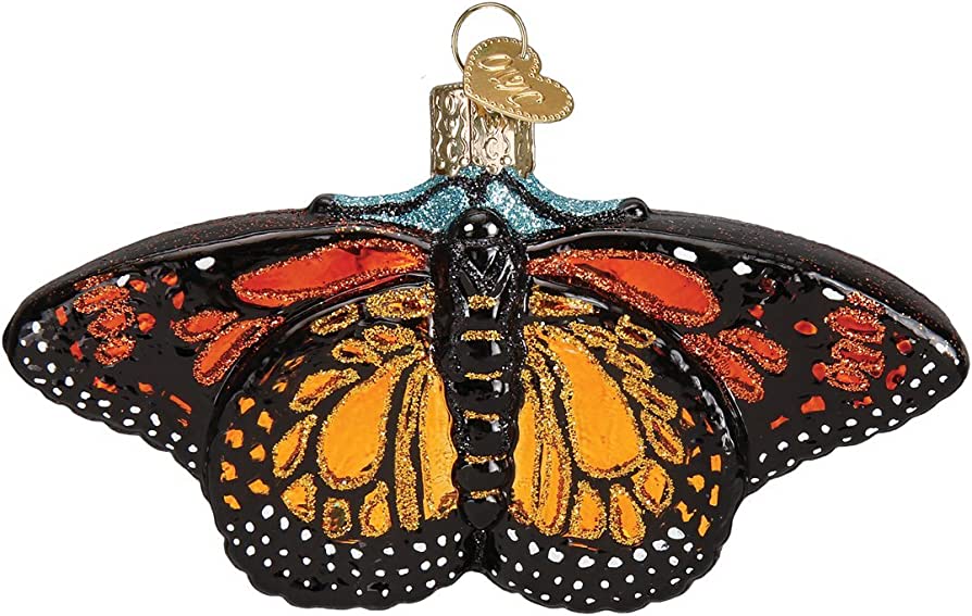 Ornament Butterfly Assorted OWC