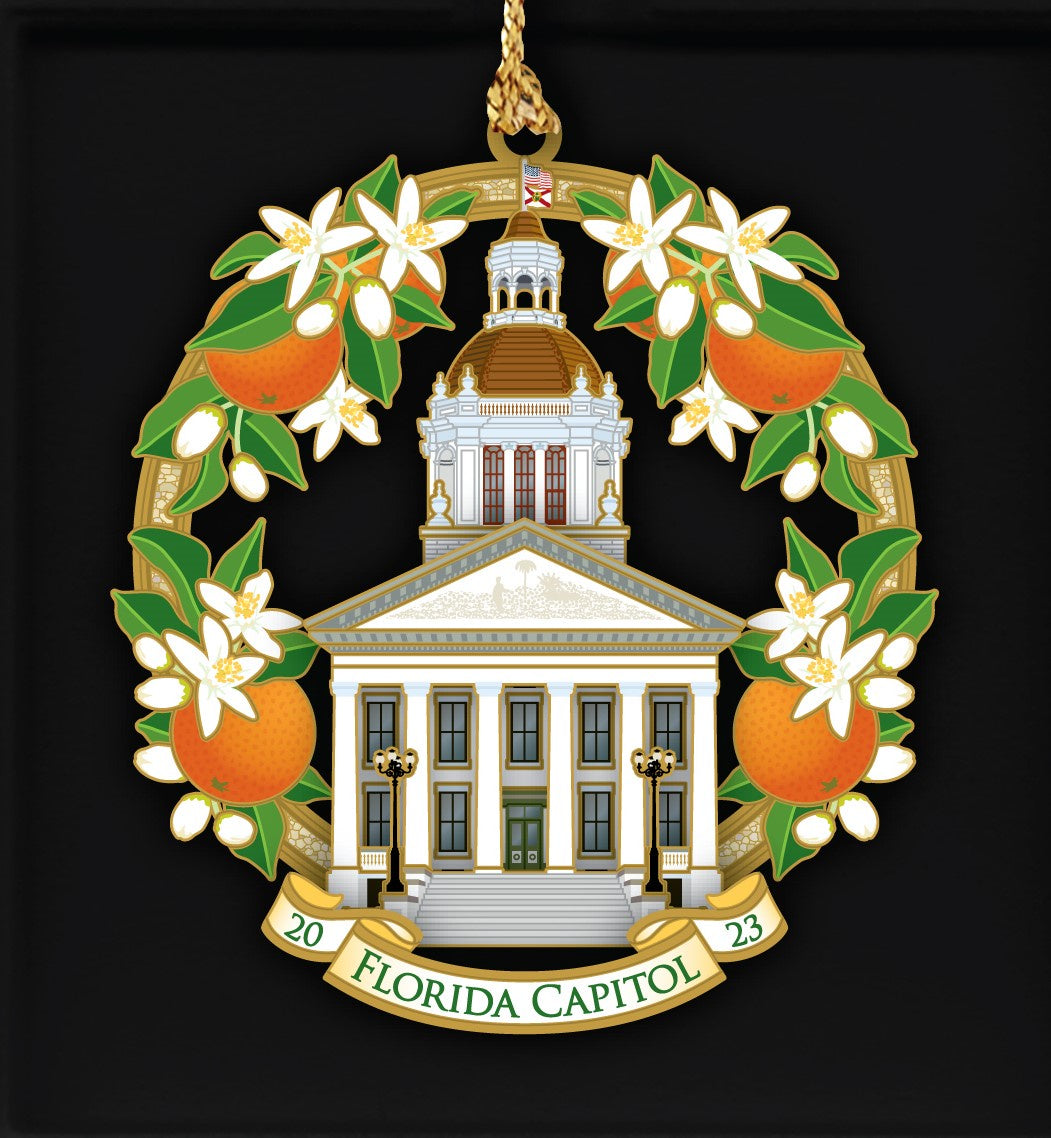 Ornament 2023 JM Orange Capitol
