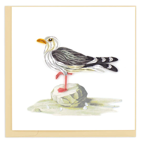 Notecard Quilling American Gull