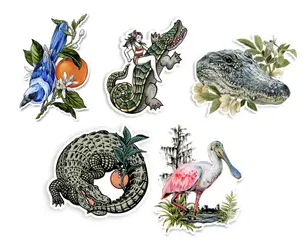 Sticker FL Wildlife Assorted